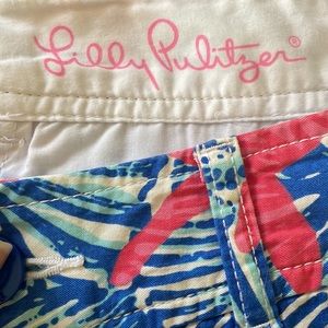 Lilly Pulitzer She She Shells Callahan Shorts EUC Size 0